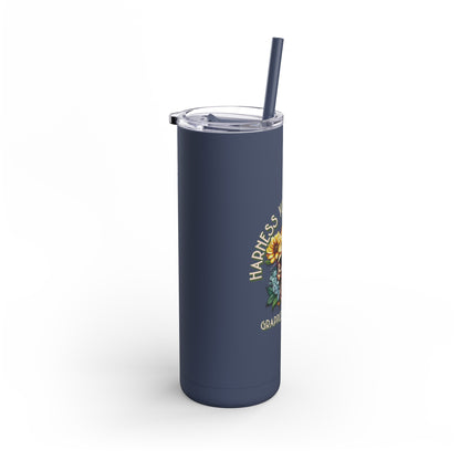 Harness Your Violence Skinny Matte Tumblers, 20oz