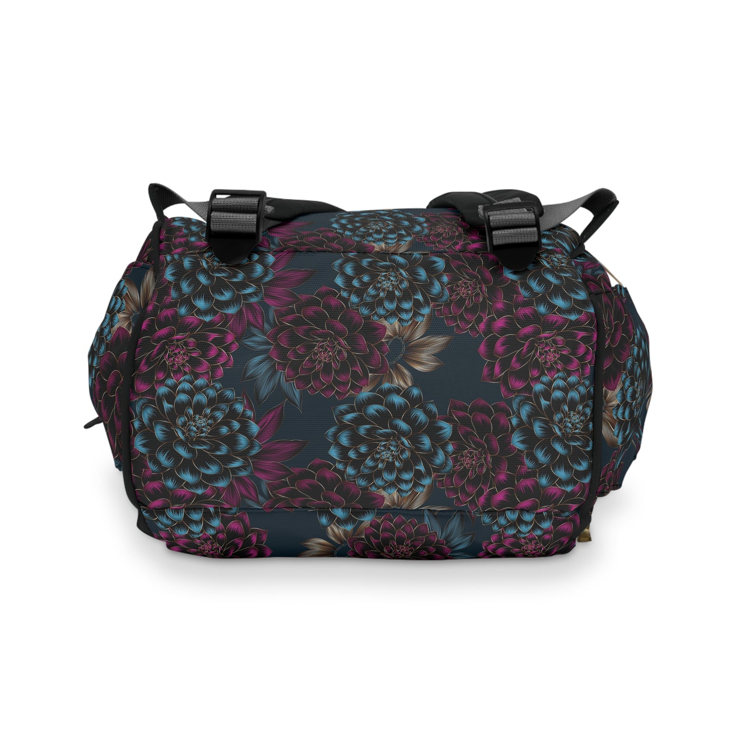 Women's Roll like a Girl Jiu Jitsu Gear Backpack - Dark Florals