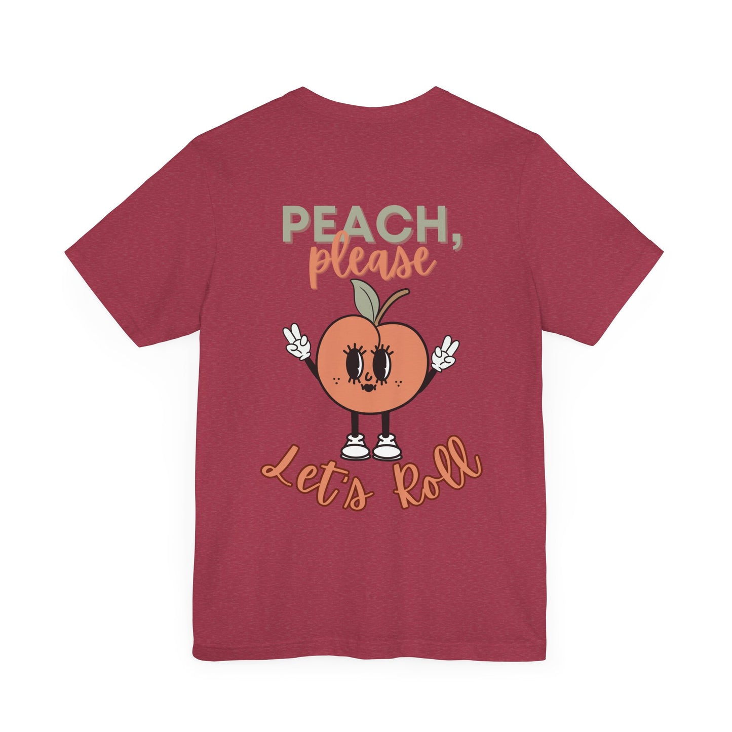 Peach, Please Let's Roll Women's BJJ Jiu Jitsu T-Shirt