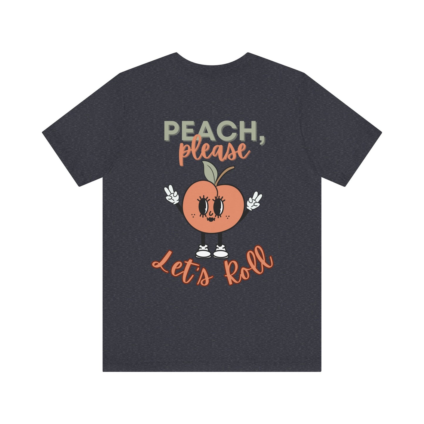 Peach, Please Let's Roll Women's BJJ Jiu Jitsu T-Shirt