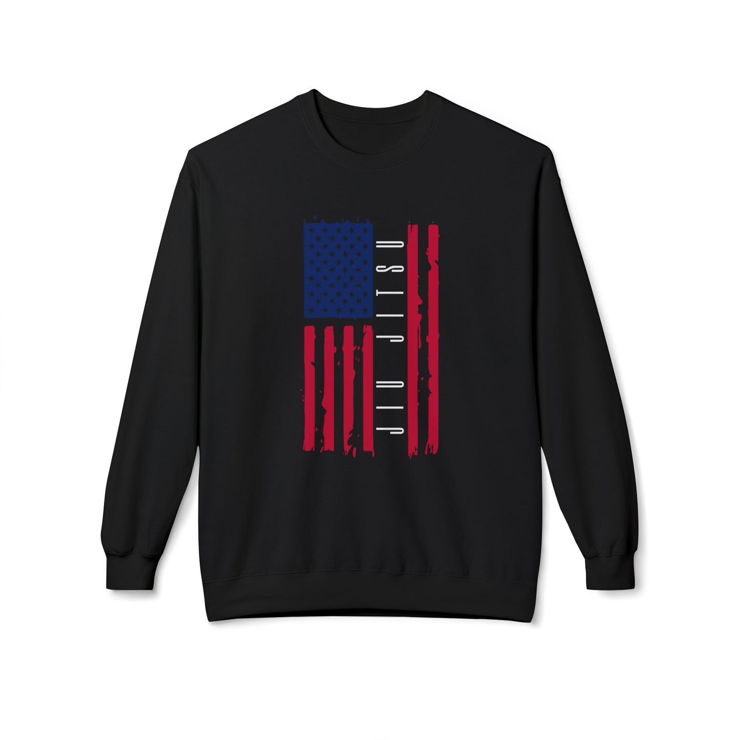 Crewneck Sweatshirt - Jiu Jitsu Flag