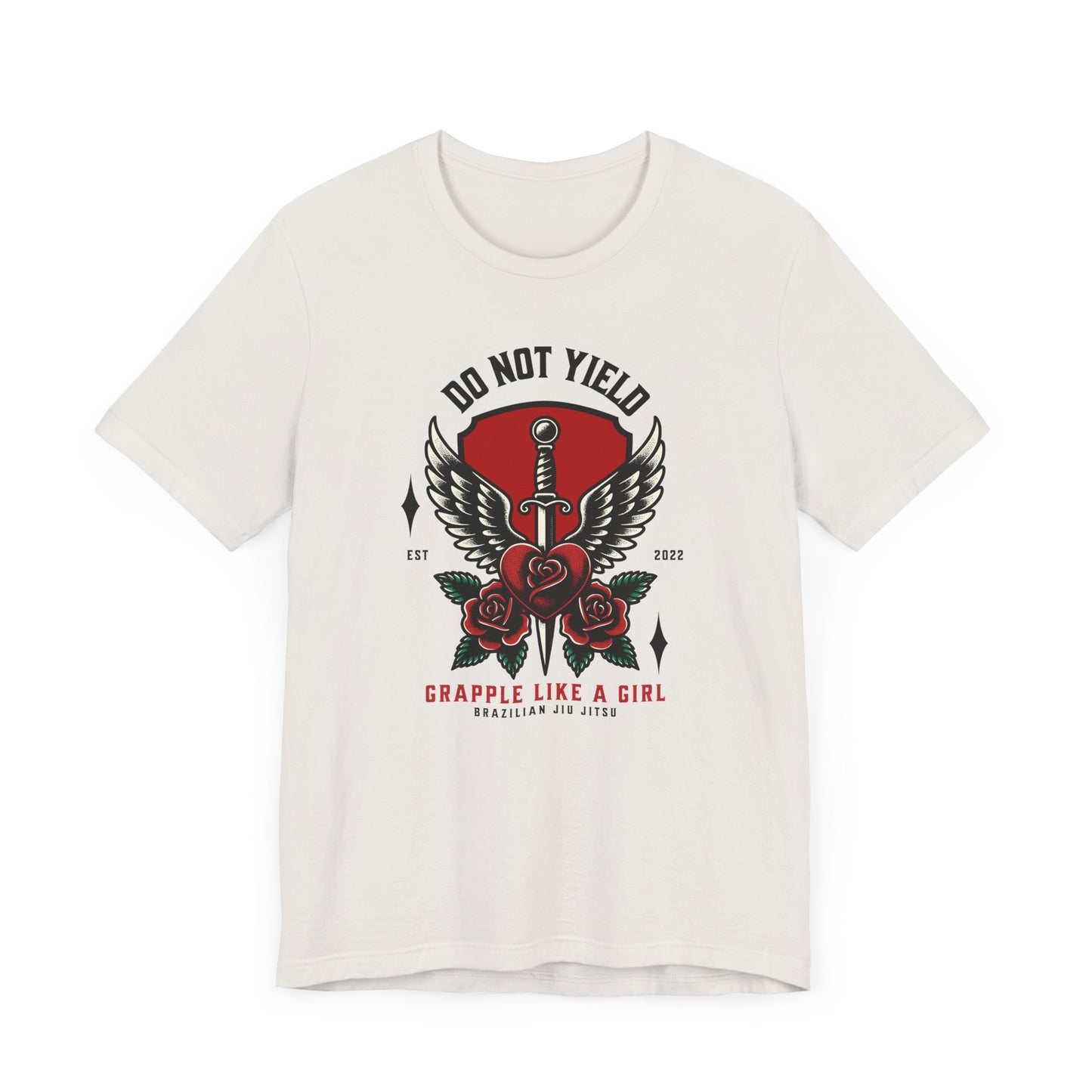 Women's Jiu Jitsu Submission T-Shirt - Do Not Yield