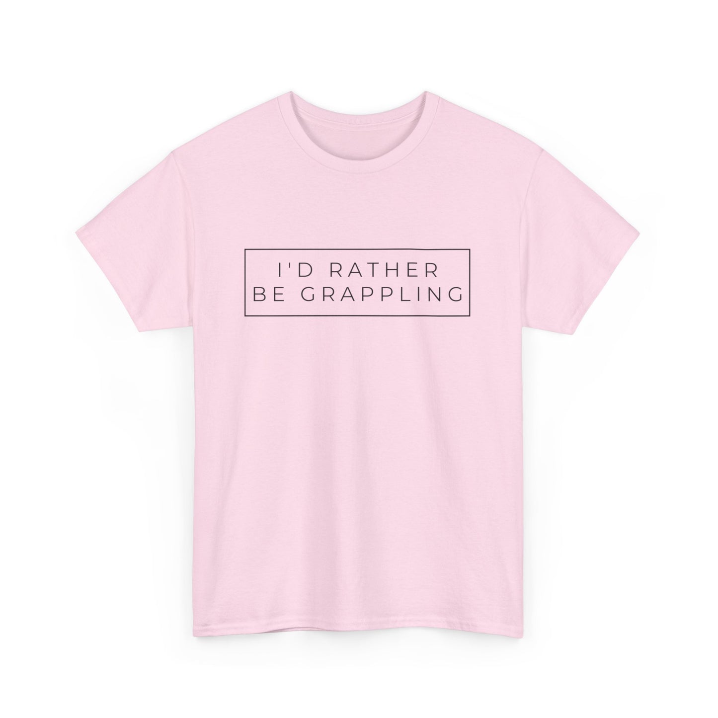 BJJ I'd rather be grappling Oversized T-shirt