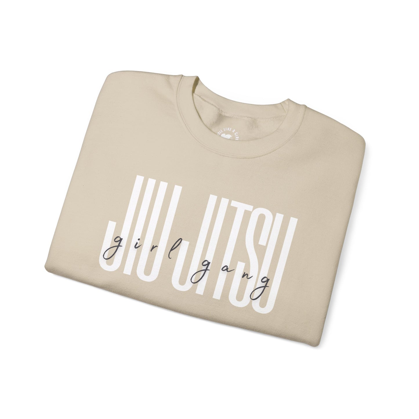 BJJ Women's Sweater Jiu Jitsu Girl Gang Crewneck Sweater