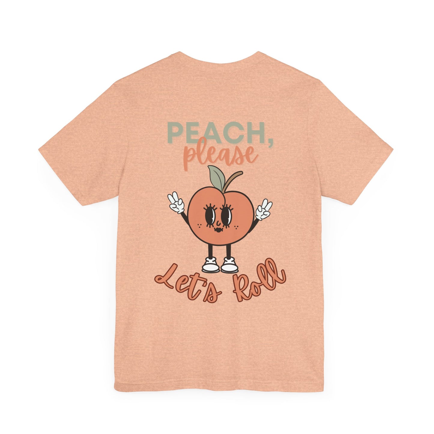 Peach, Please Let's Roll Women's BJJ Jiu Jitsu T-Shirt