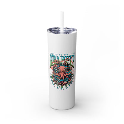 Choke, Tap, & Repeat Octopus Skinny Tumbler with Straw, 20oz