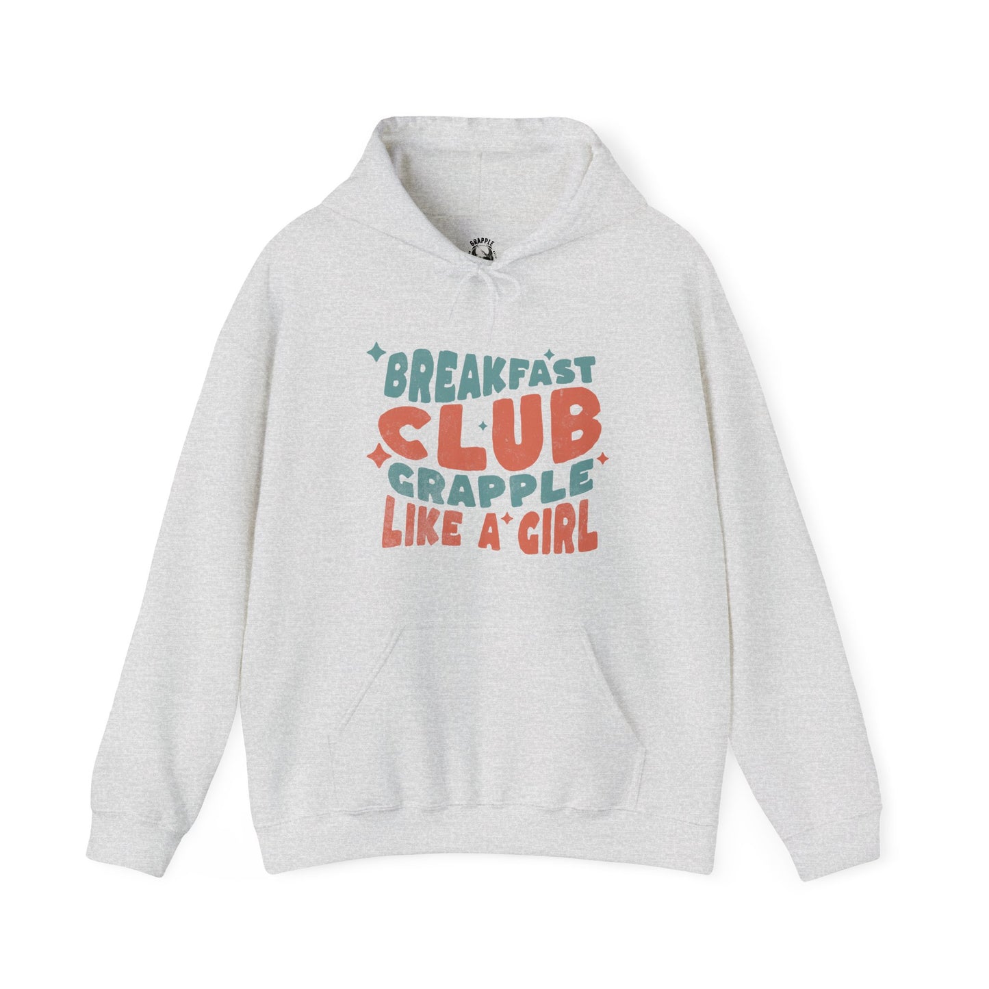 Women's BJJ Hoodie - Grapple Like a Girl Breakfast Club