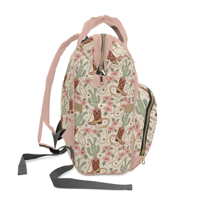 Women's Grapple like a Girl Jiu Jitsu Gear Backpack - Western Girly Design