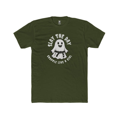 Grapple like a Girl Unisex Cotton Tee - Slay the Day *Limited Edition*