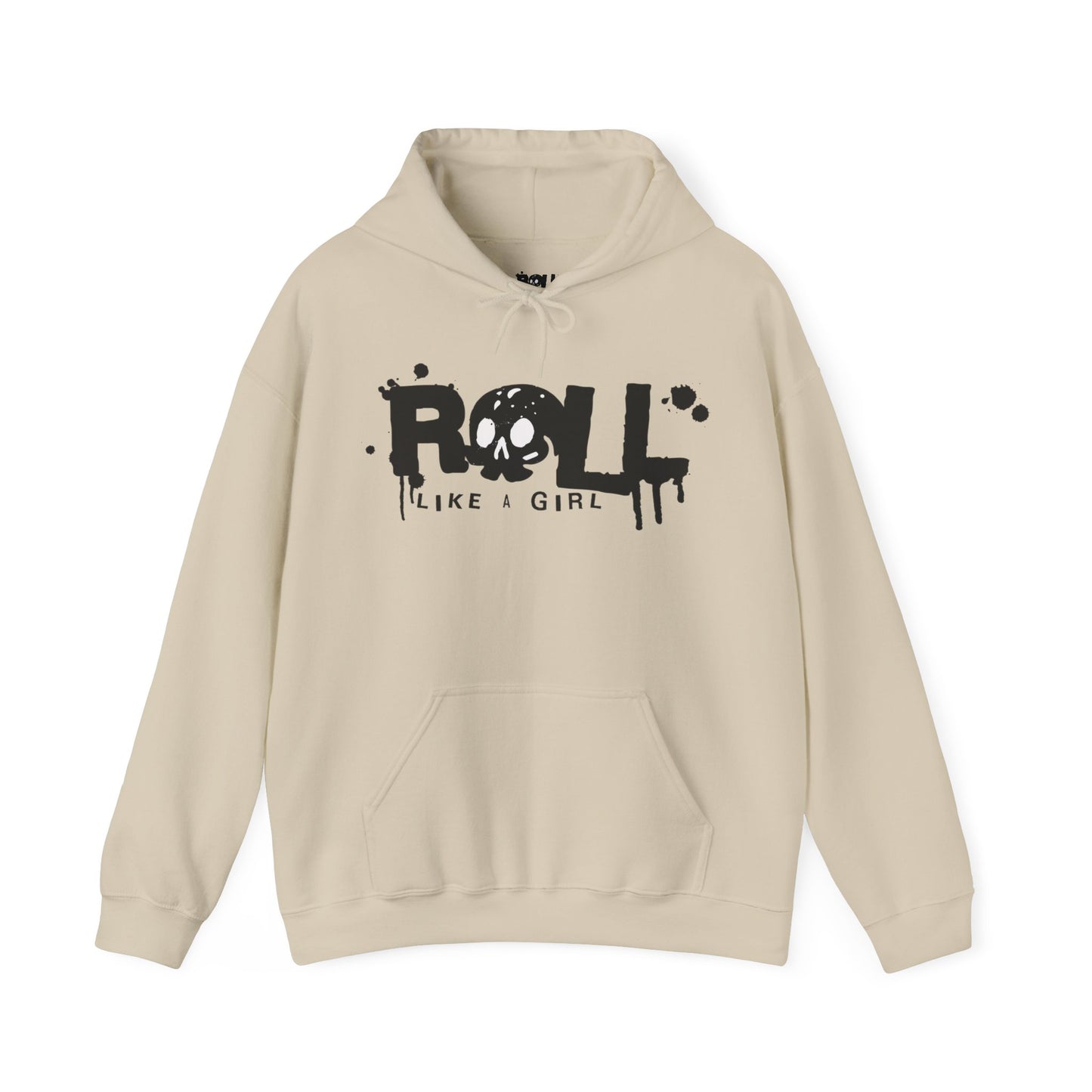 BJJ Roll like a Girl Jiu Jitsu Pullover Hoodie