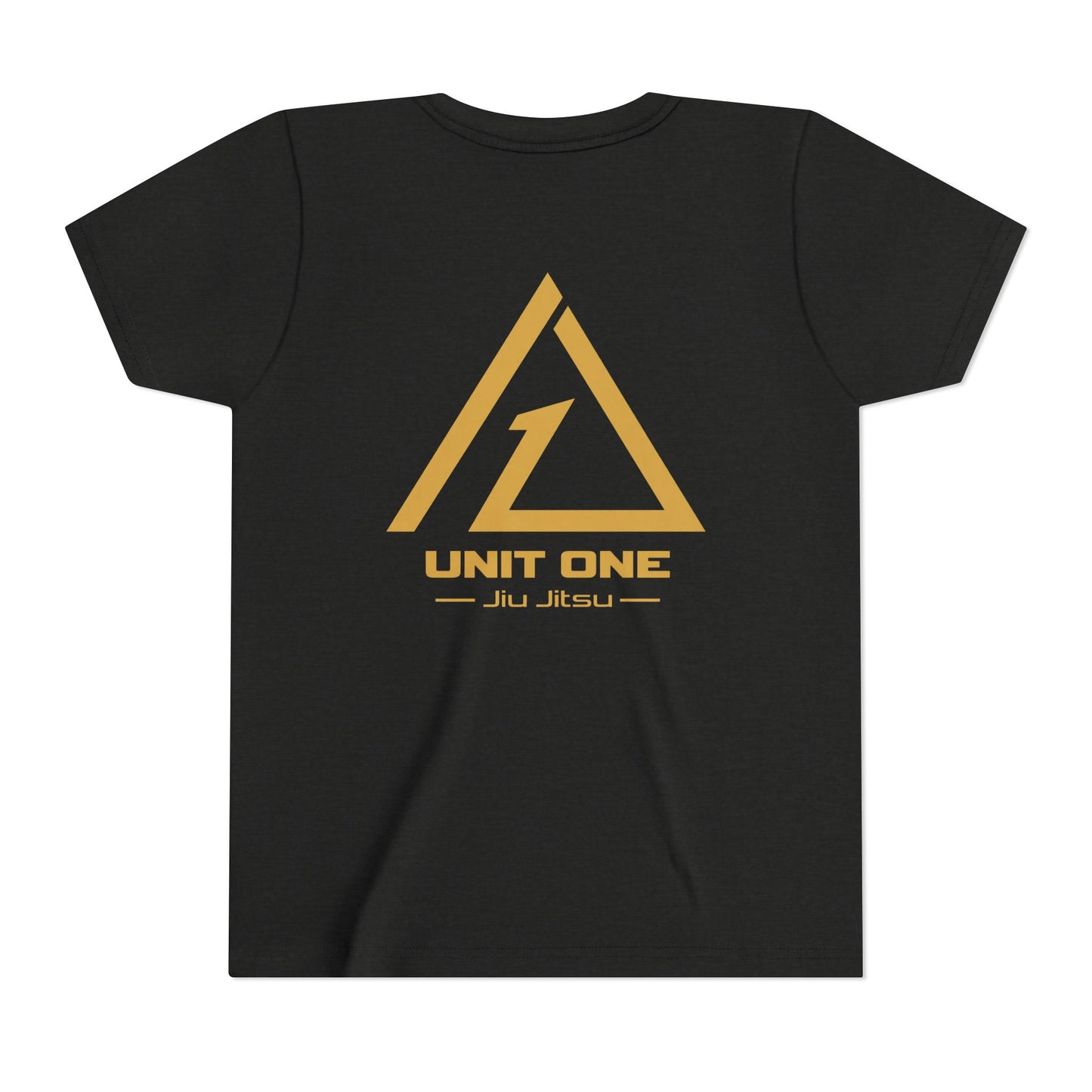 Custom Unisex Unit One T-Shirt - Youth, Gold Logo