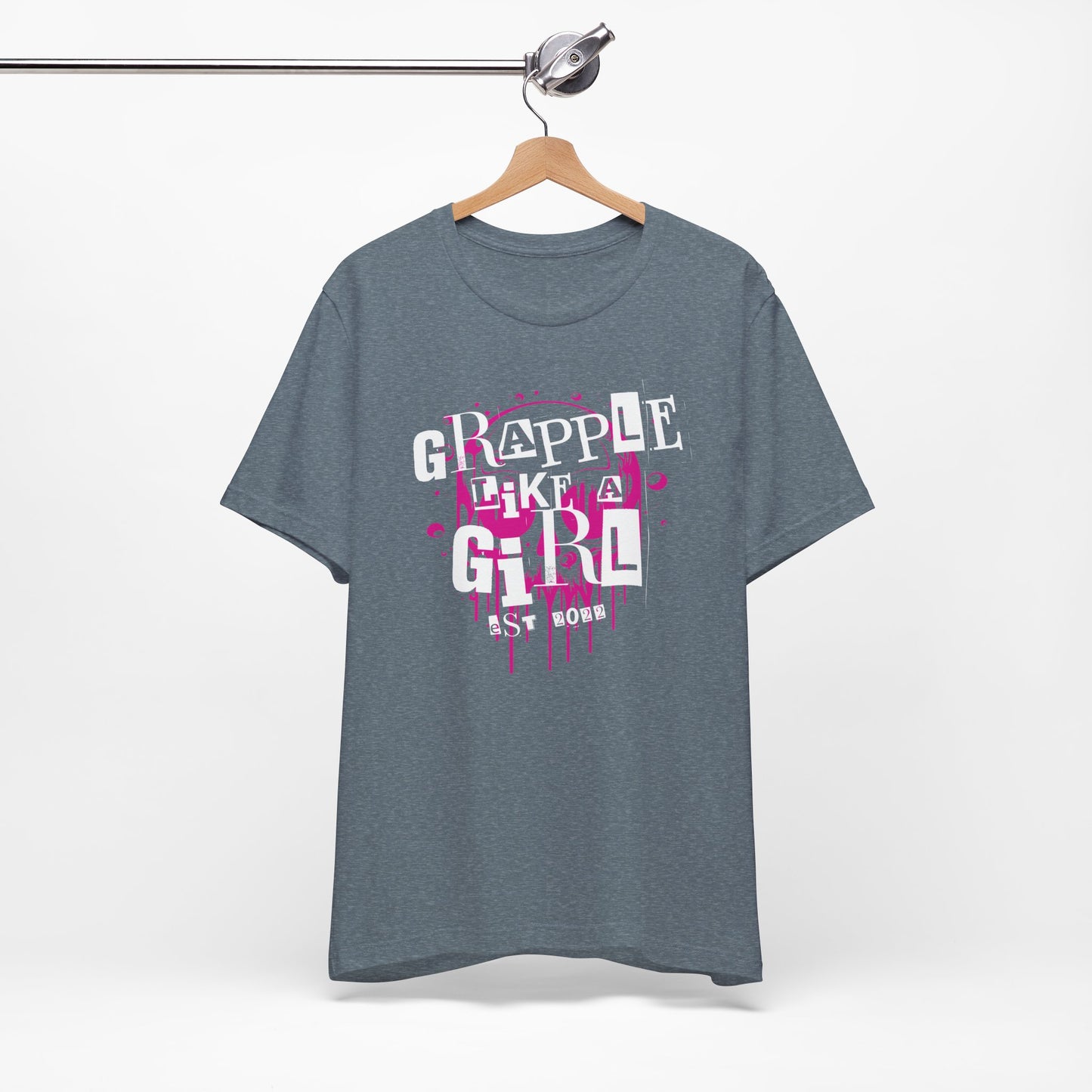 Women's Jiu Jitsu Grapple like a Girl BJJ T-shirt