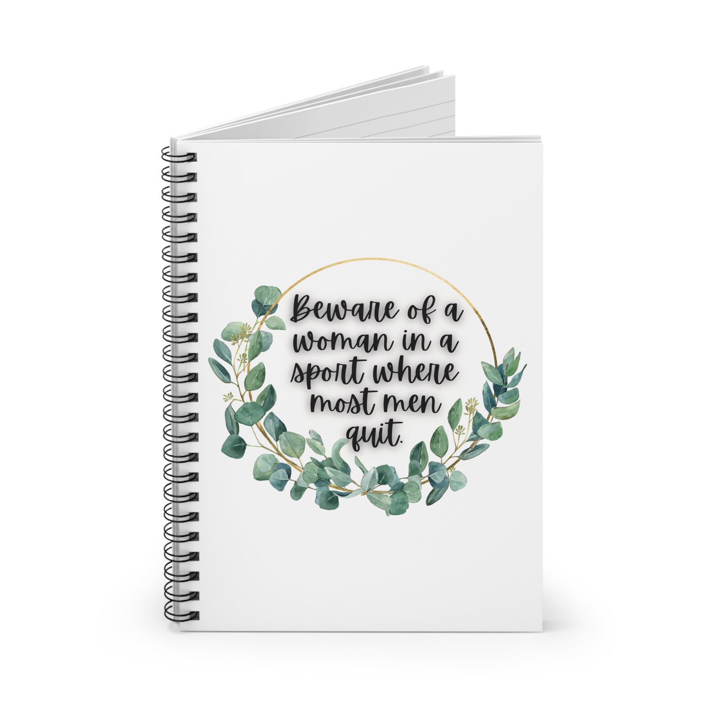 Women's Jiu Jitsu Notebook Journal