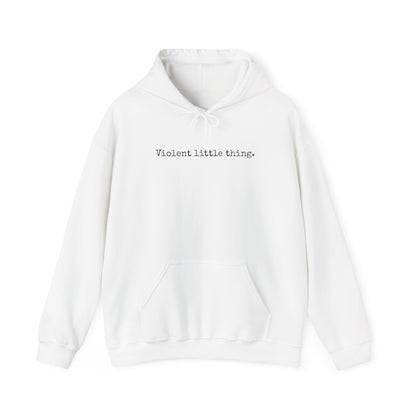 Grapple like a Girl Jiu Jitsu Hoodie - Violent Little Thing/Harness Your Violence