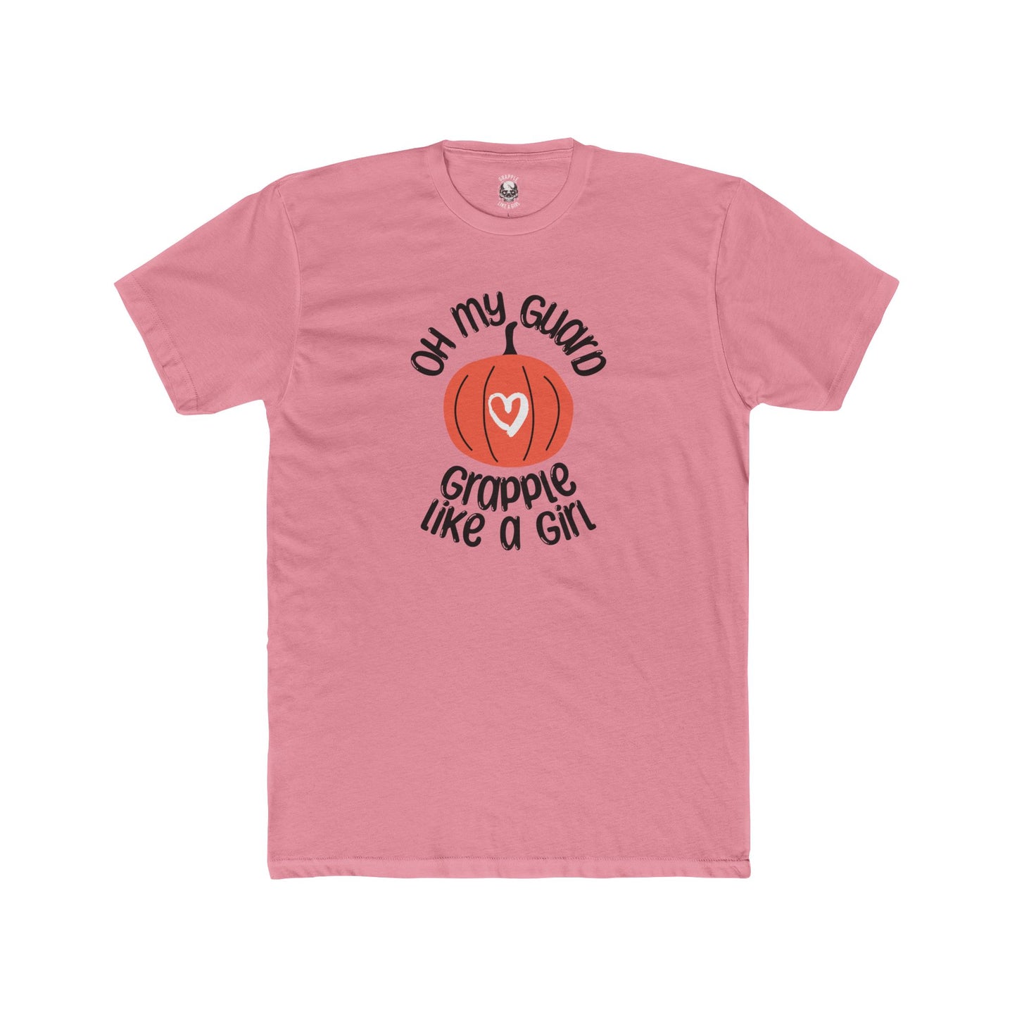 Grapple like a Girl Unisex Cotton T-shirt - Limited Edition, Oh My Guard