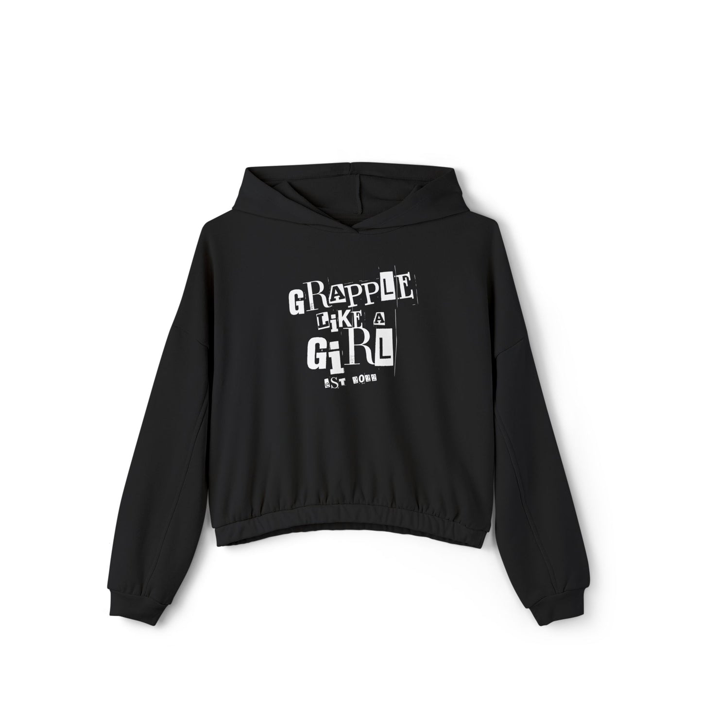 Grapple like a Girl Cinched Bottom Hoodie