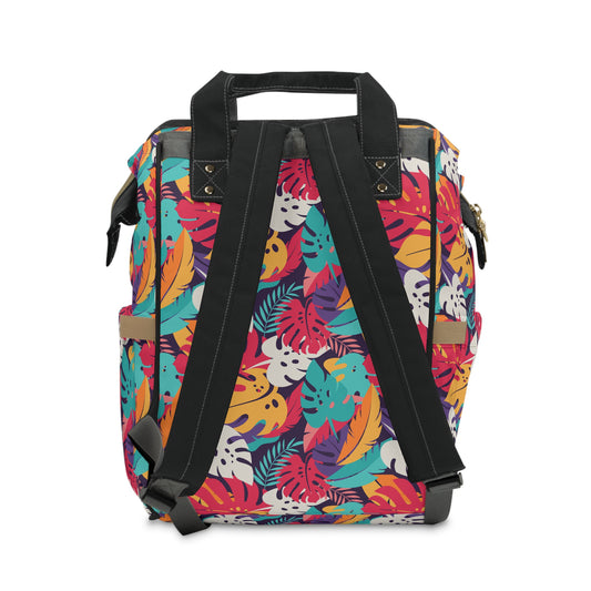 Women's Grapple like a Girl Jiu Jitsu Gear Backpack - Tropical