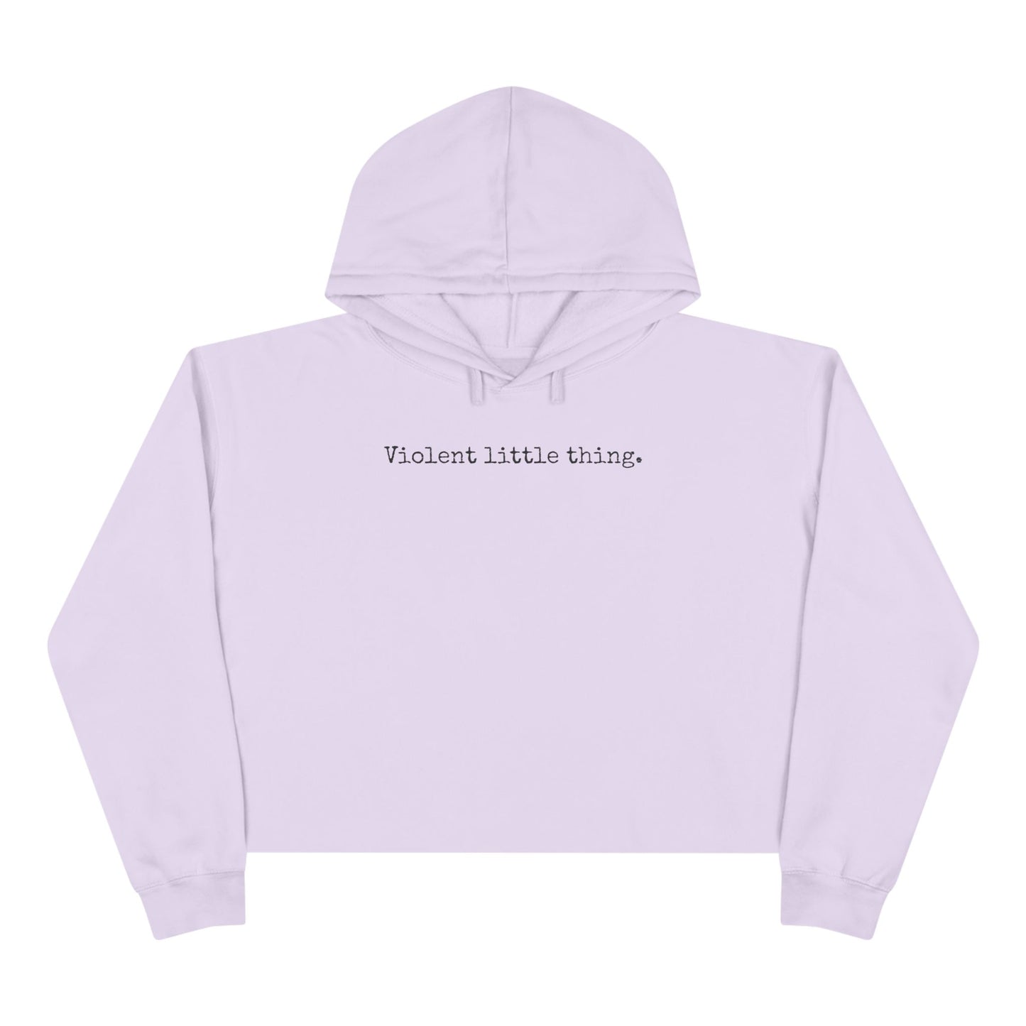 Grapple like a Girl Cropped Hoodie - Violent little thing