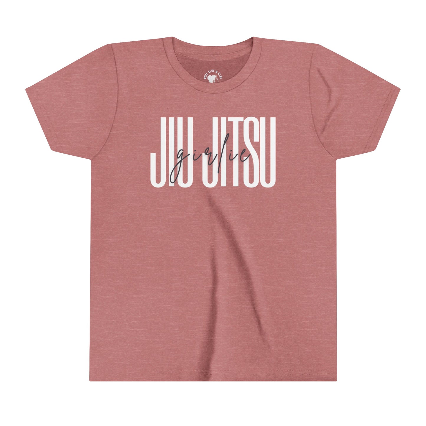 BJJ Youth Girls Short Sleeve Tee Jiu Jitsu Girlie