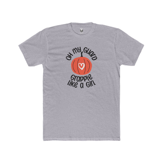 Grapple like a Girl Unisex Cotton T-shirt - Limited Edition, Oh My Guard