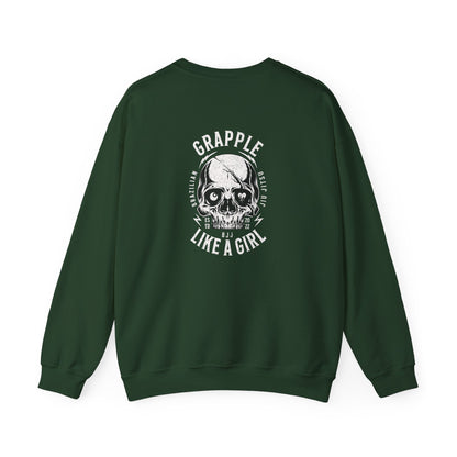 BJJ Women's Crewneck Sweater - Shut up & train.