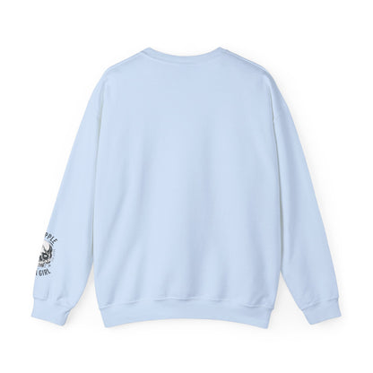 Grapple like a Girl BJJ Women's Crewneck Sweater - Introverted