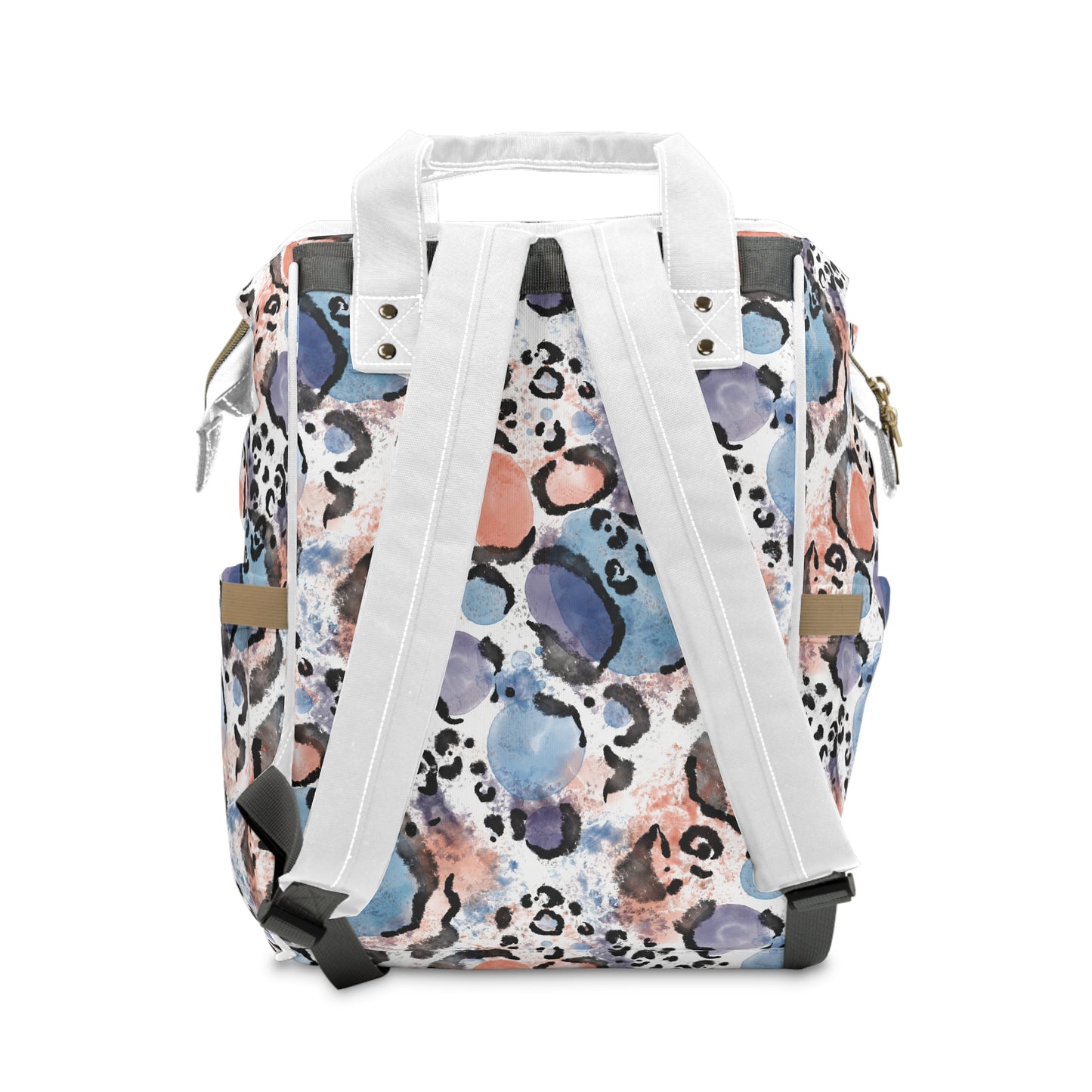 Grapple like a Girl Backpack - Watercolor Animal Print