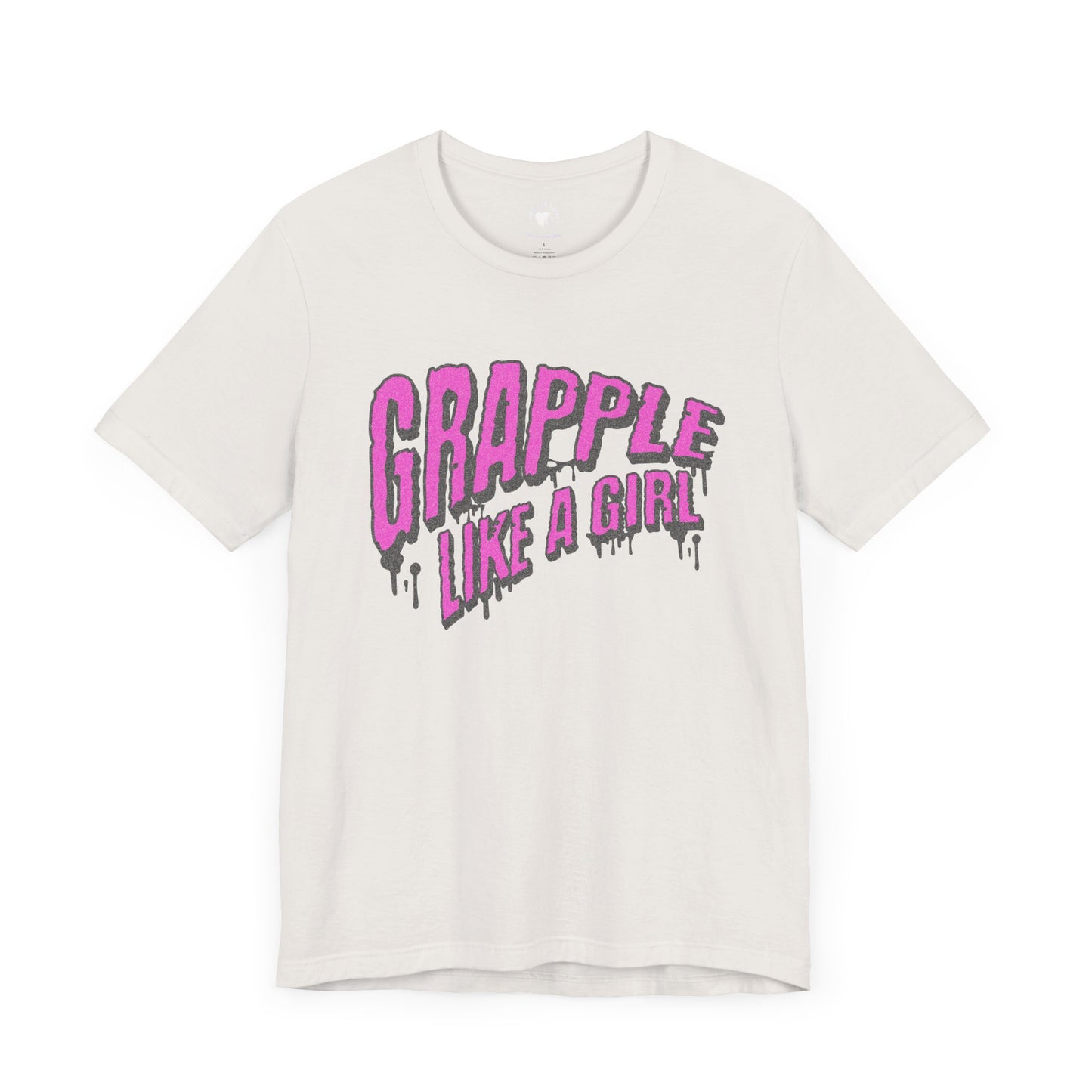 Women's Grapple like a Girl Slime Jiu Jitsu T-shirt