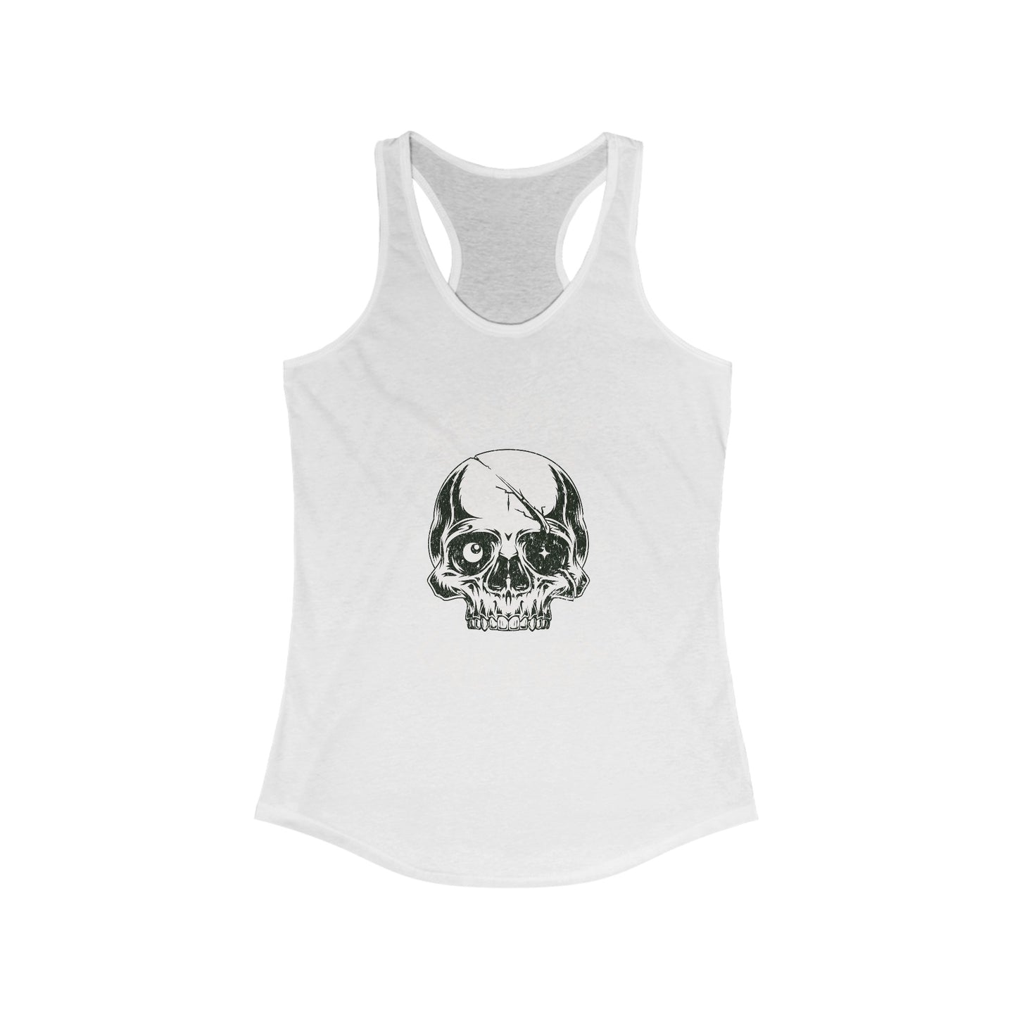 Women's Grapple like a Girl Skull Racerback Tank