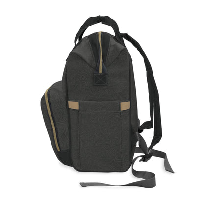 Women's Grapple like a Girl Jiu Jitsu Gear Backpack - Do not yield.