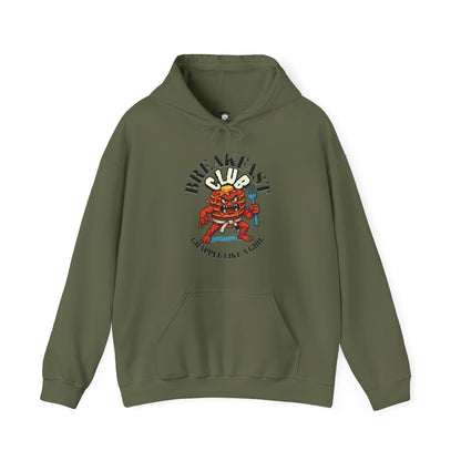 Women's BJJ Hoodie - Grapple Like a Girl Breakfast Club