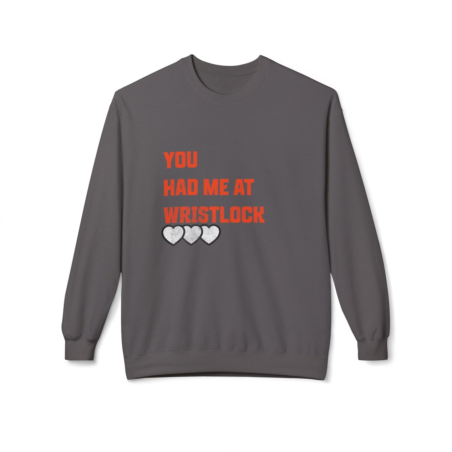 Grapple Like a Girl Crewneck Sweater - You Had me at Wristlock