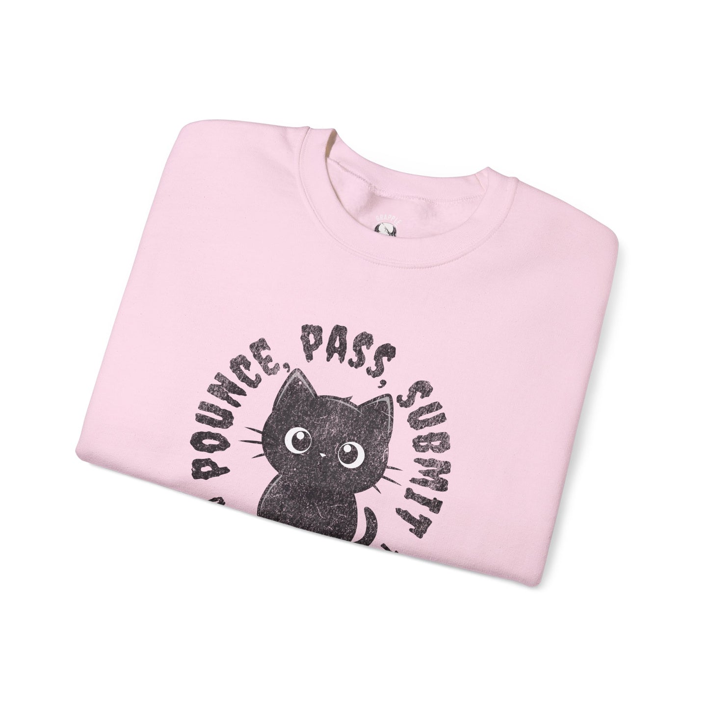 BJJ Women's Sweater Crewneck Sweater - Pounce, Pass, Submit *Limited Edition*