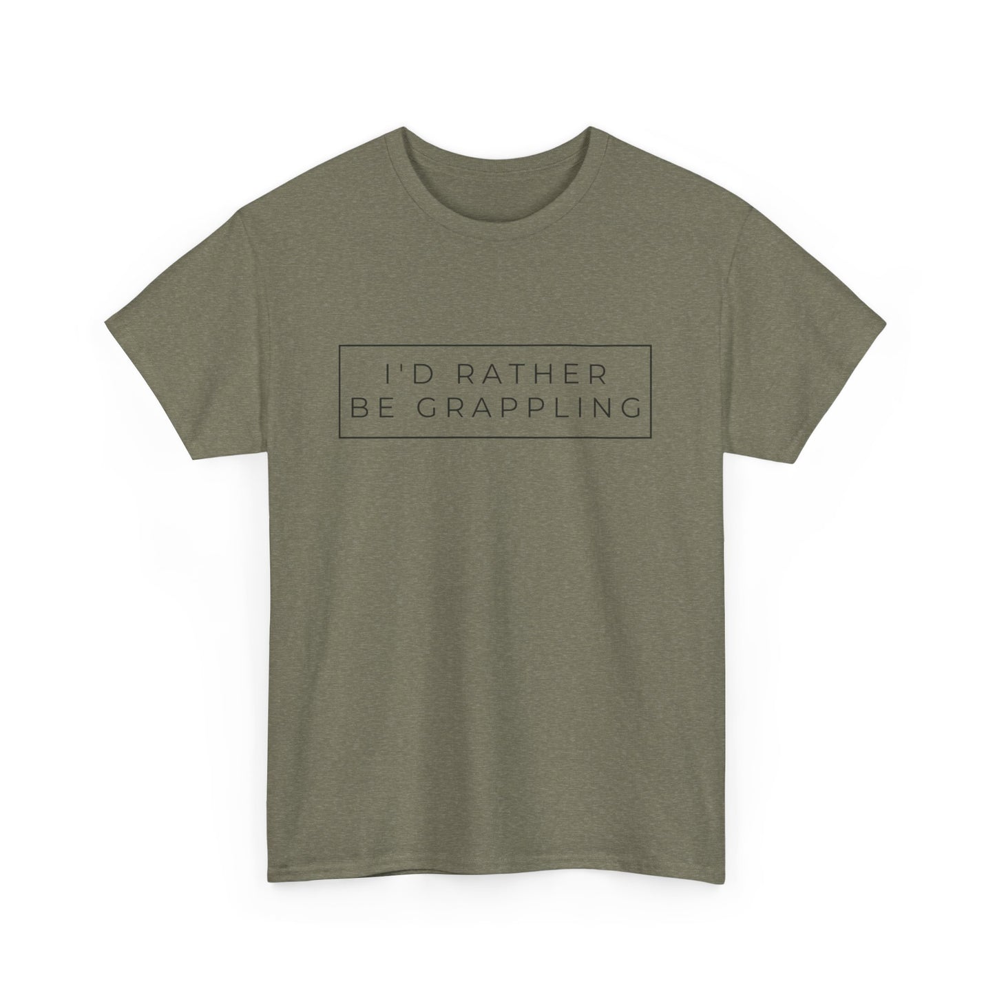 BJJ I'd rather be grappling Oversized T-shirt