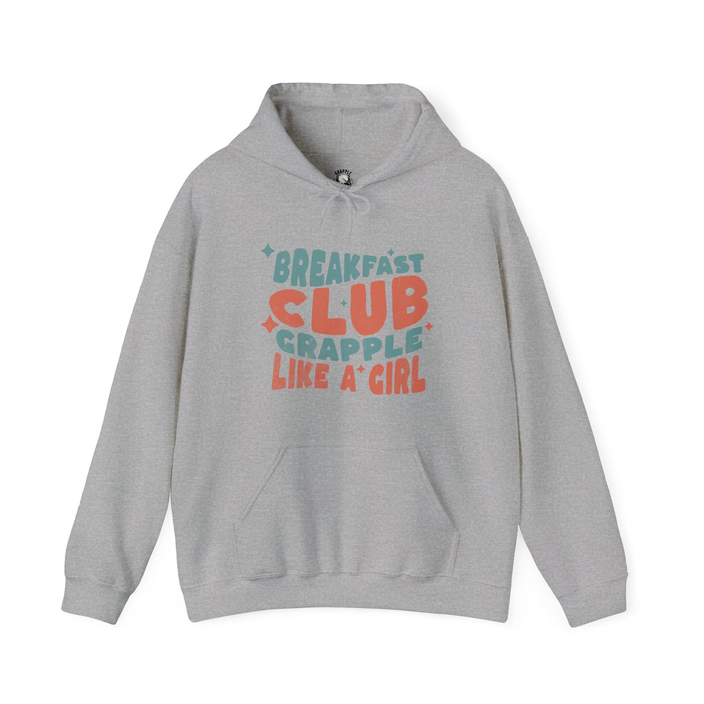 Women's BJJ Hoodie - Grapple Like a Girl Breakfast Club