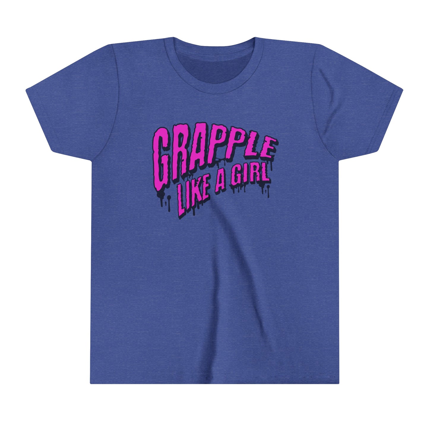 Grapple like a Girl Slime Youth Short Sleeve Tee