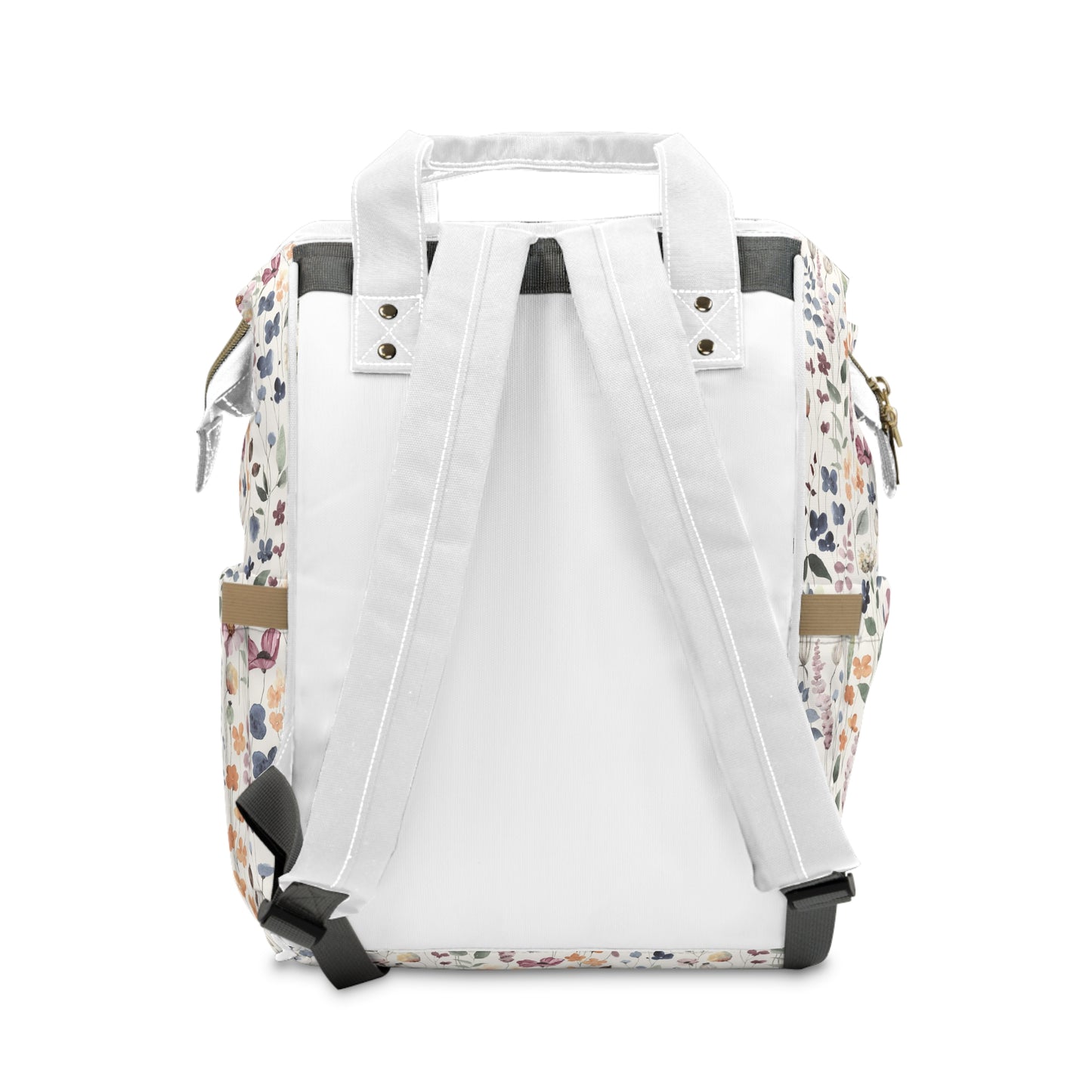 Women's Grapple like a Girl Jiu Jitsu Gear Backpack - White Floral