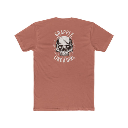 Grapple like a Girl Unisex Cotton Tee - Violent Little Thing