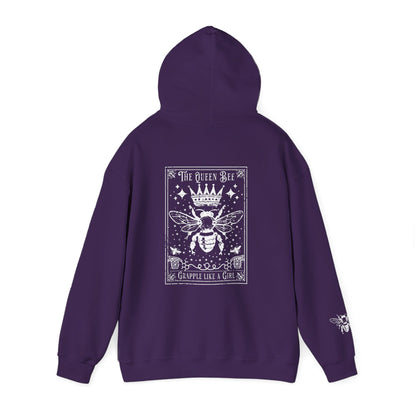 Women's Grapple like a Girl BJJ Hoodie - Queen Bee