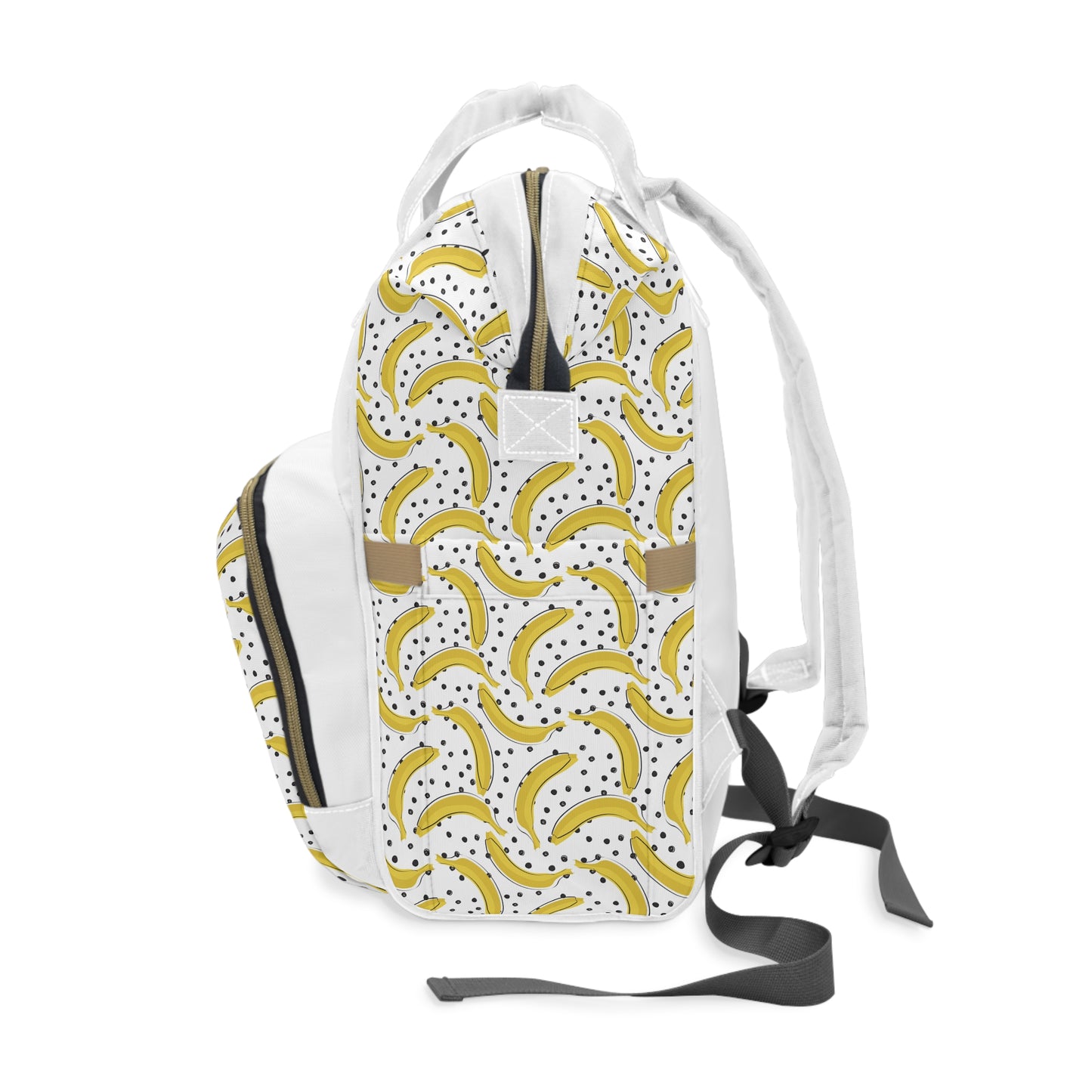 Women's Grapple like a Girl Jiu Jitsu Gear Backpack - Banana Pattern