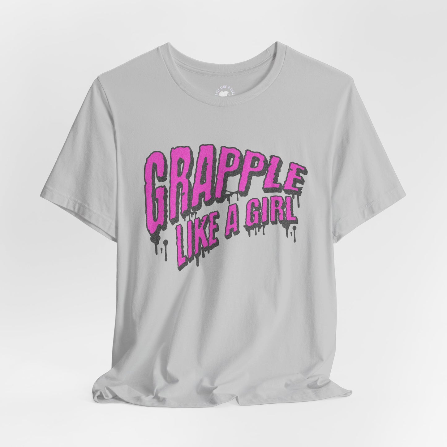 Women's Grapple like a Girl Slime Jiu Jitsu T-shirt