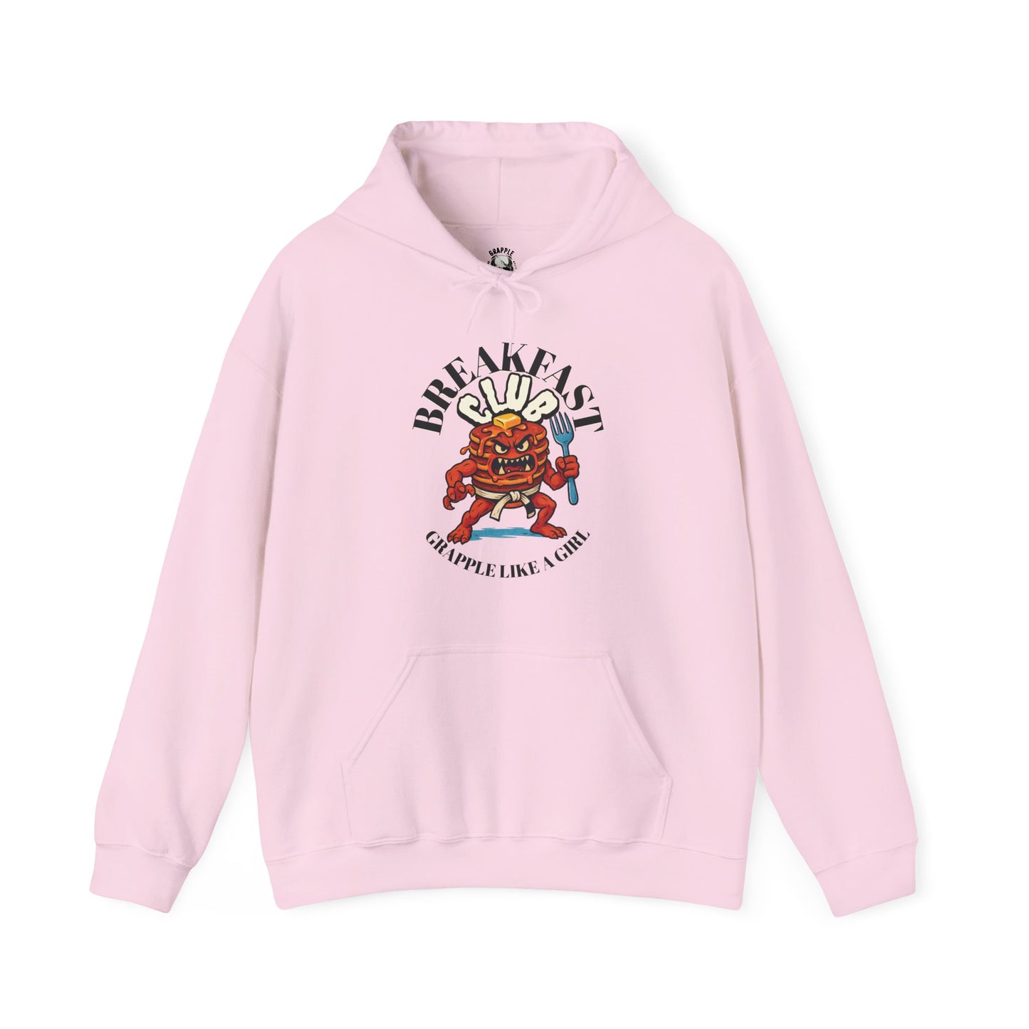 Women's BJJ Hoodie - Grapple Like a Girl Breakfast Club