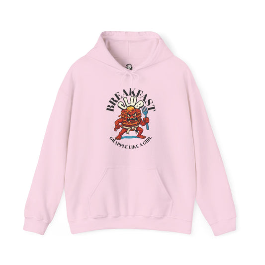 Women's BJJ Hoodie - Grapple Like a Girl Breakfast Club