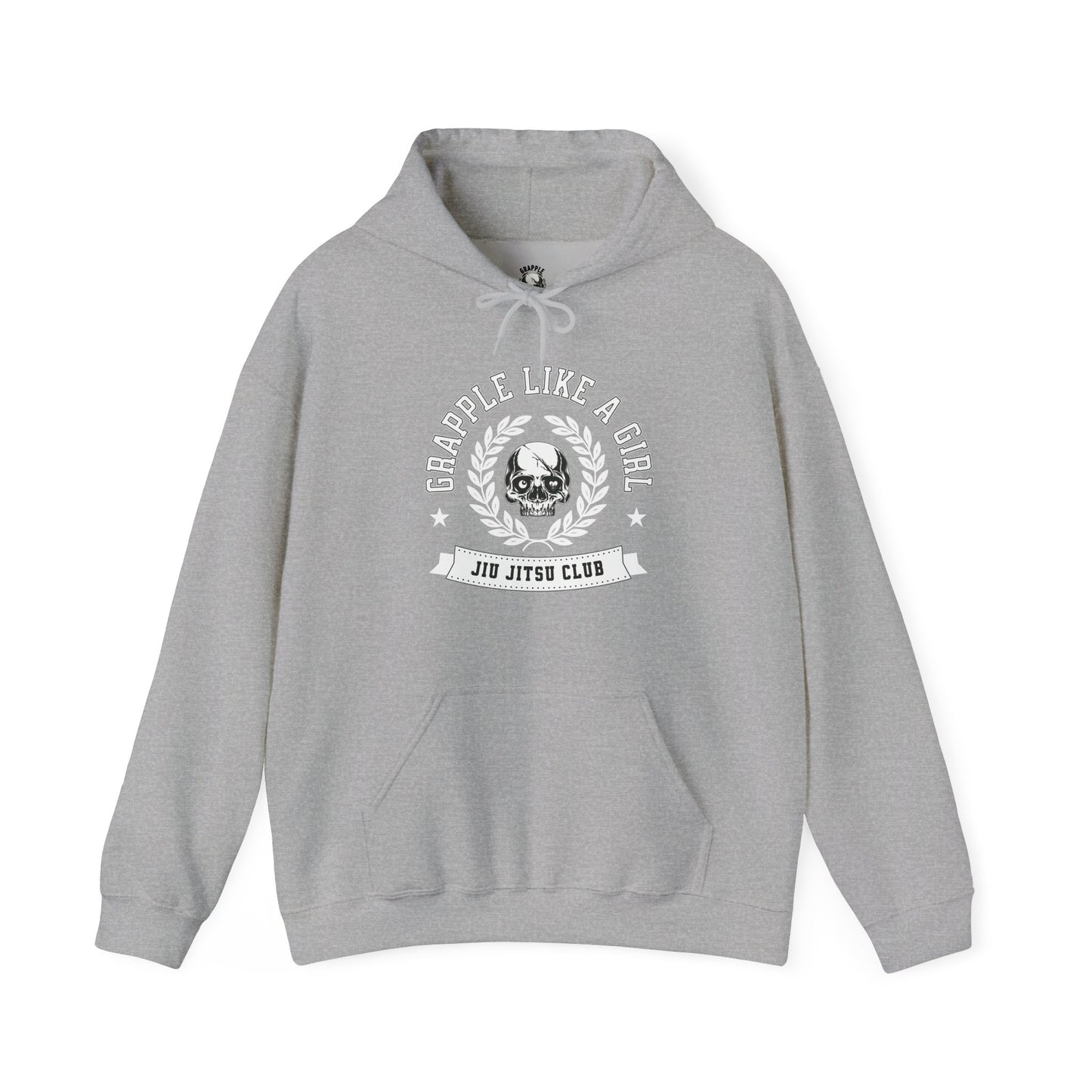 Women's Grapple like a Girl BJJ Hoodie - GLG Jiu Jitsu Club Collection
