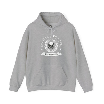 Women's Grapple like a Girl BJJ Hoodie - GLG Jiu Jitsu Club Collection