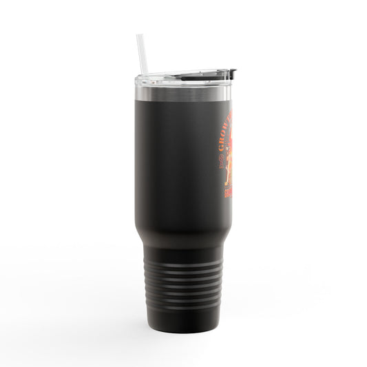 Grapple like a Girl Insulated Travel Mug - 40oz - Growth is Strength