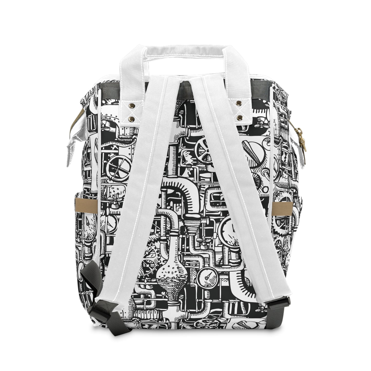 Grapple like a Girl Jiu Jitsu Gear Backpack - Steampunk