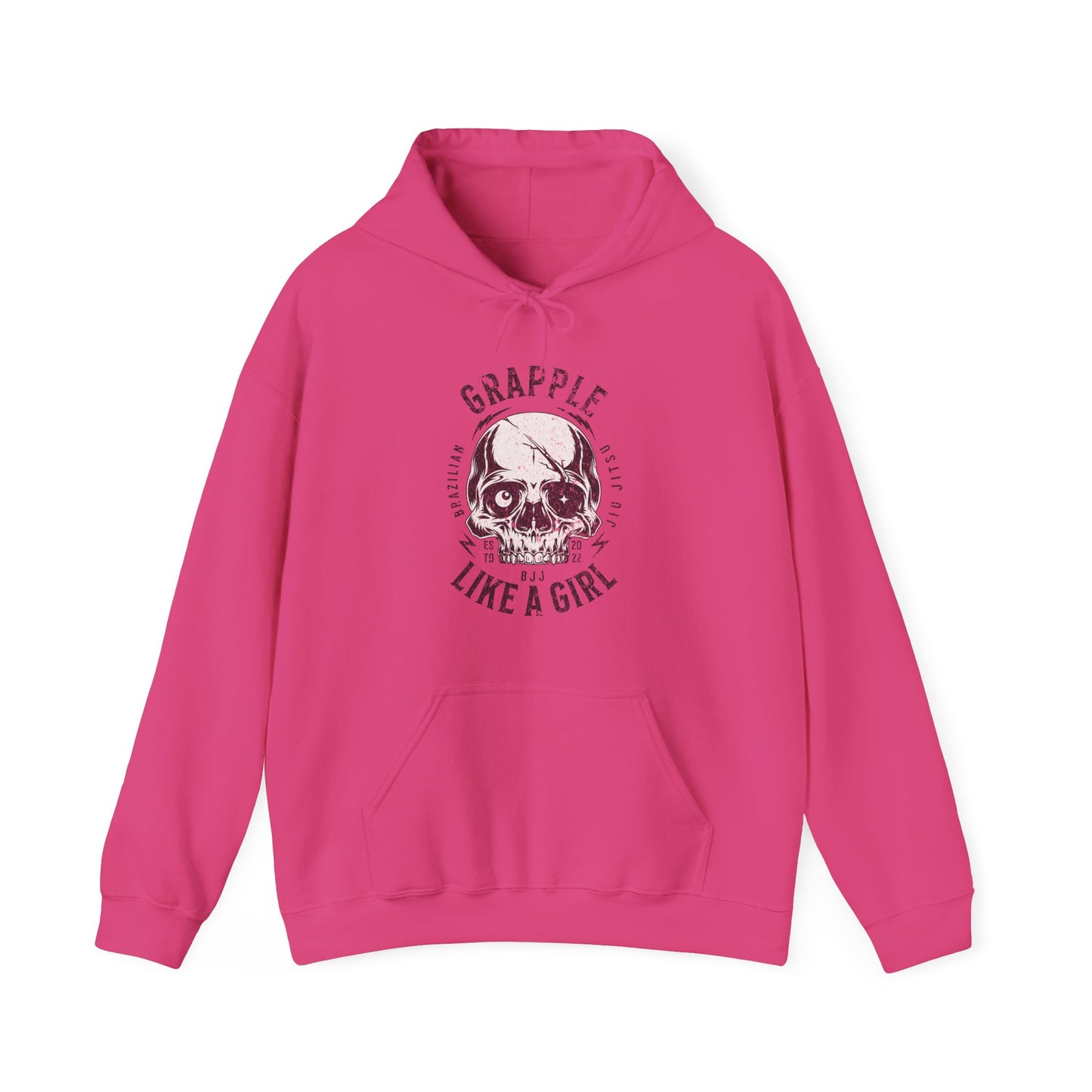 Women's BJJ Hoodie - Grapple Like a Girl