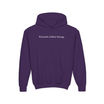 Youth Grapple like a Girl BJJ Skull Jiu Jitsu Hoodie - Violent little thing.