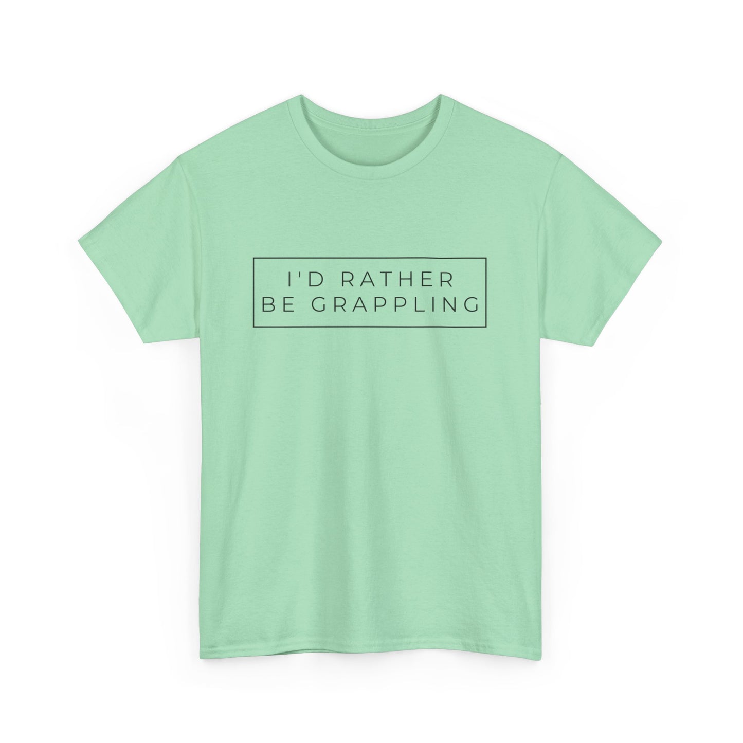 BJJ I'd rather be grappling Oversized T-shirt